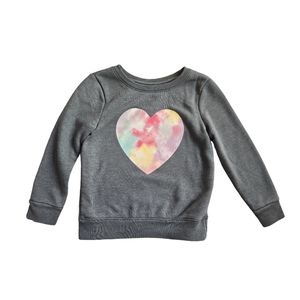 Garanimals Toddler 3T Girls Long Sleeve Heart Fleece Top